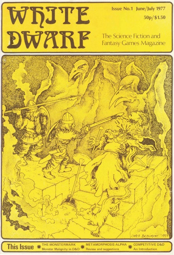 White Dwarf Magazine Issue No. 1, 1977